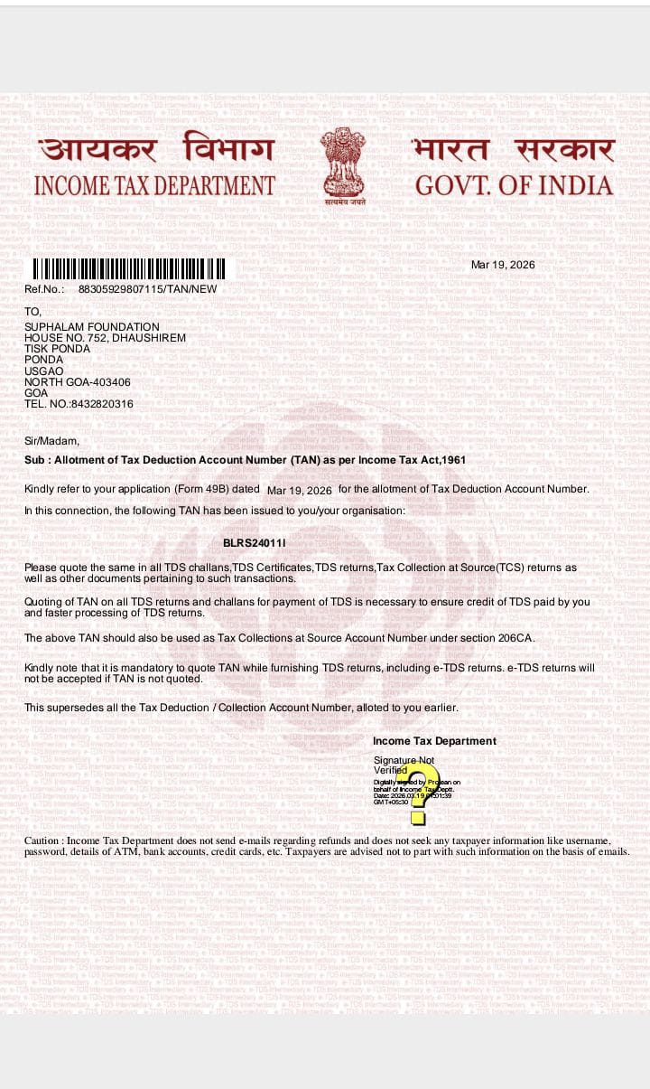 TDS Certificate